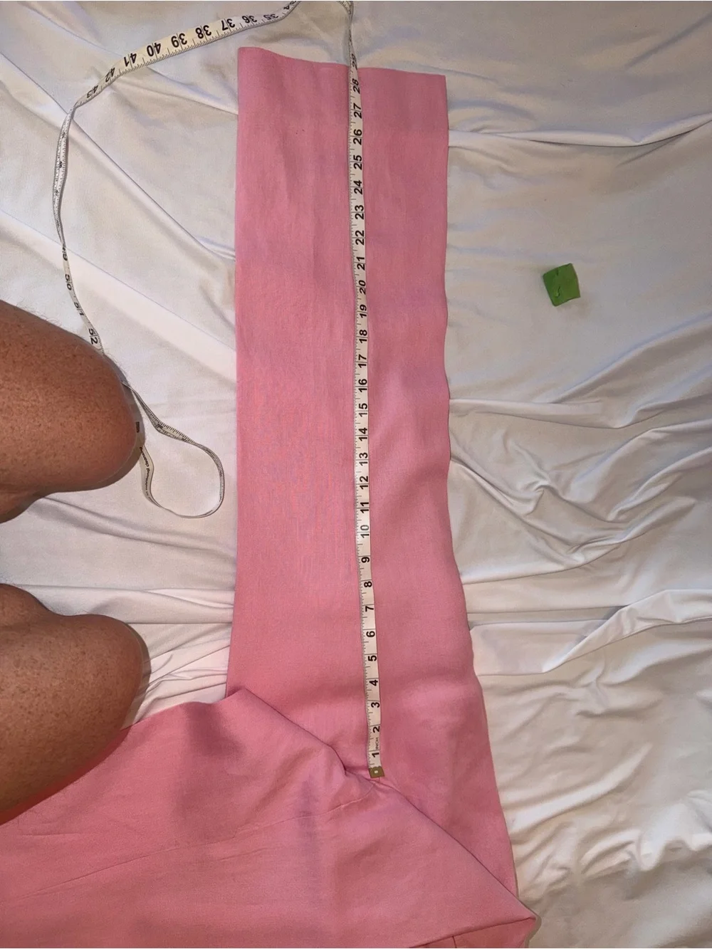 Ralph Lauren Purple Label Pink Straight-Leg Linen Dress Pants